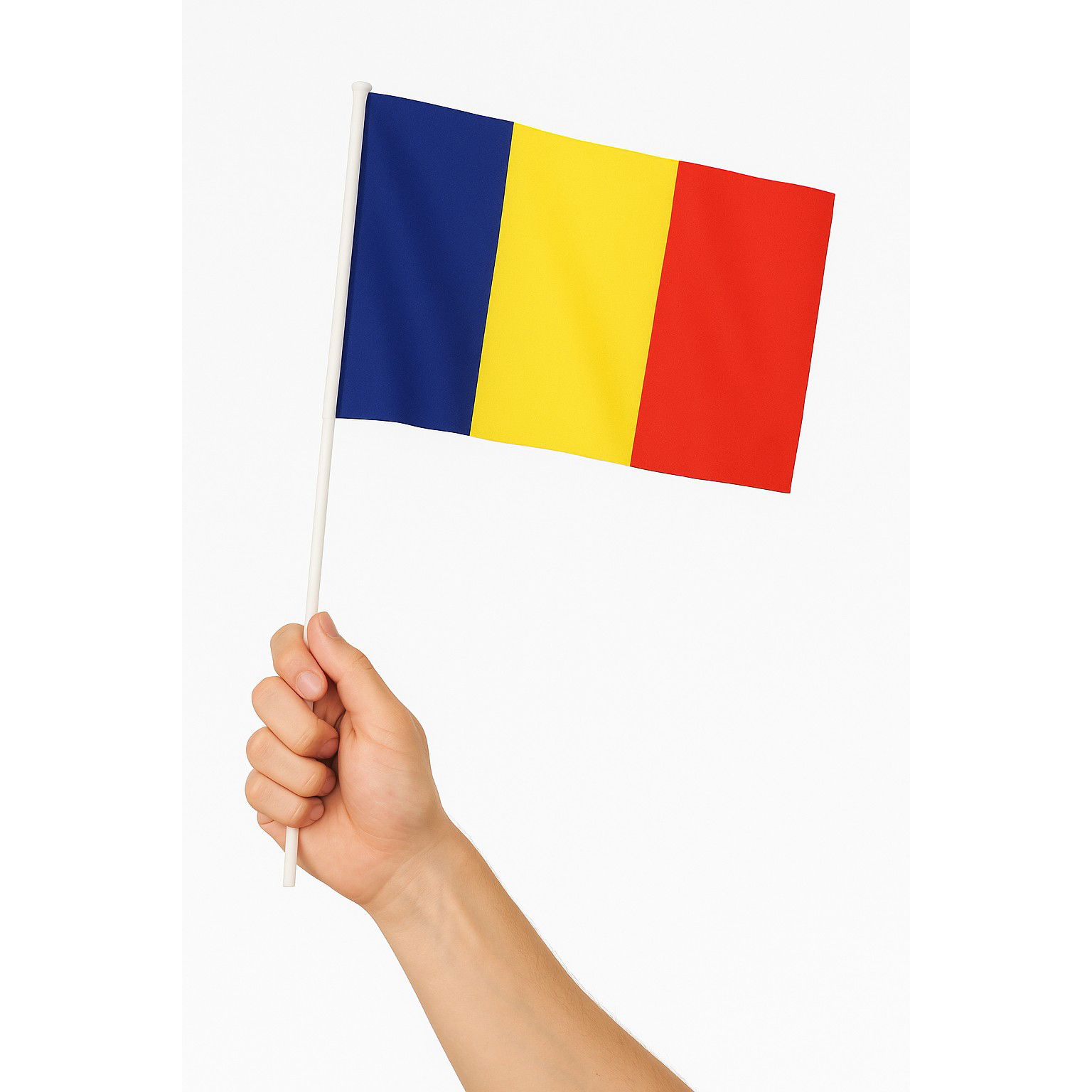 Steaguri - Set 12 Steaguri de Mana Tricolor, Flippy, Dimensiune 20x30 cm, Stegulet, Drapel