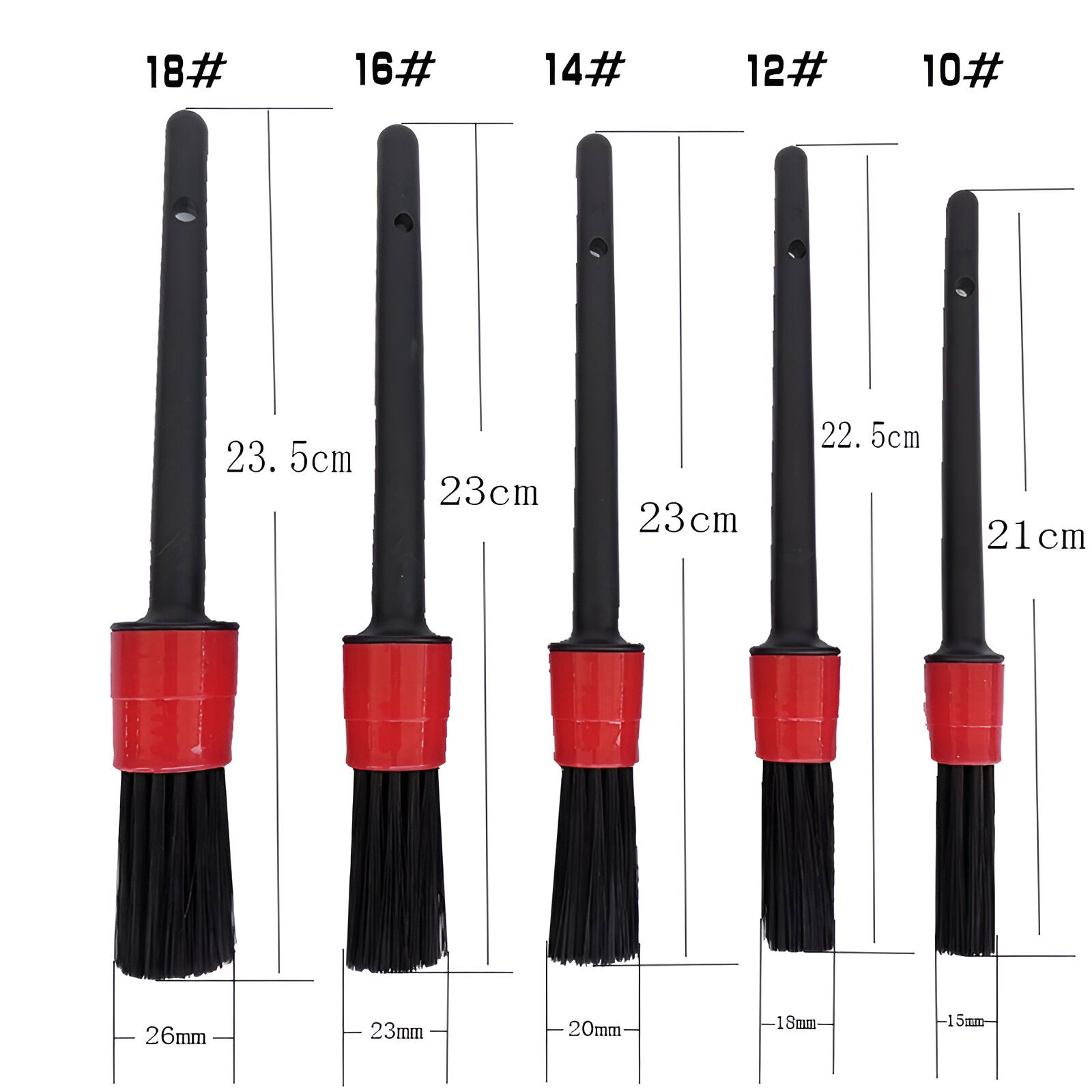 Set 17 Accesorii pentru Curatare Auto, Flippy, Interior si Exterior, 4 Capete pentru Bormasina, 5 Pensule, 3 Perii, 1 Laveta, 1 Manusa, 1 Perie [3]