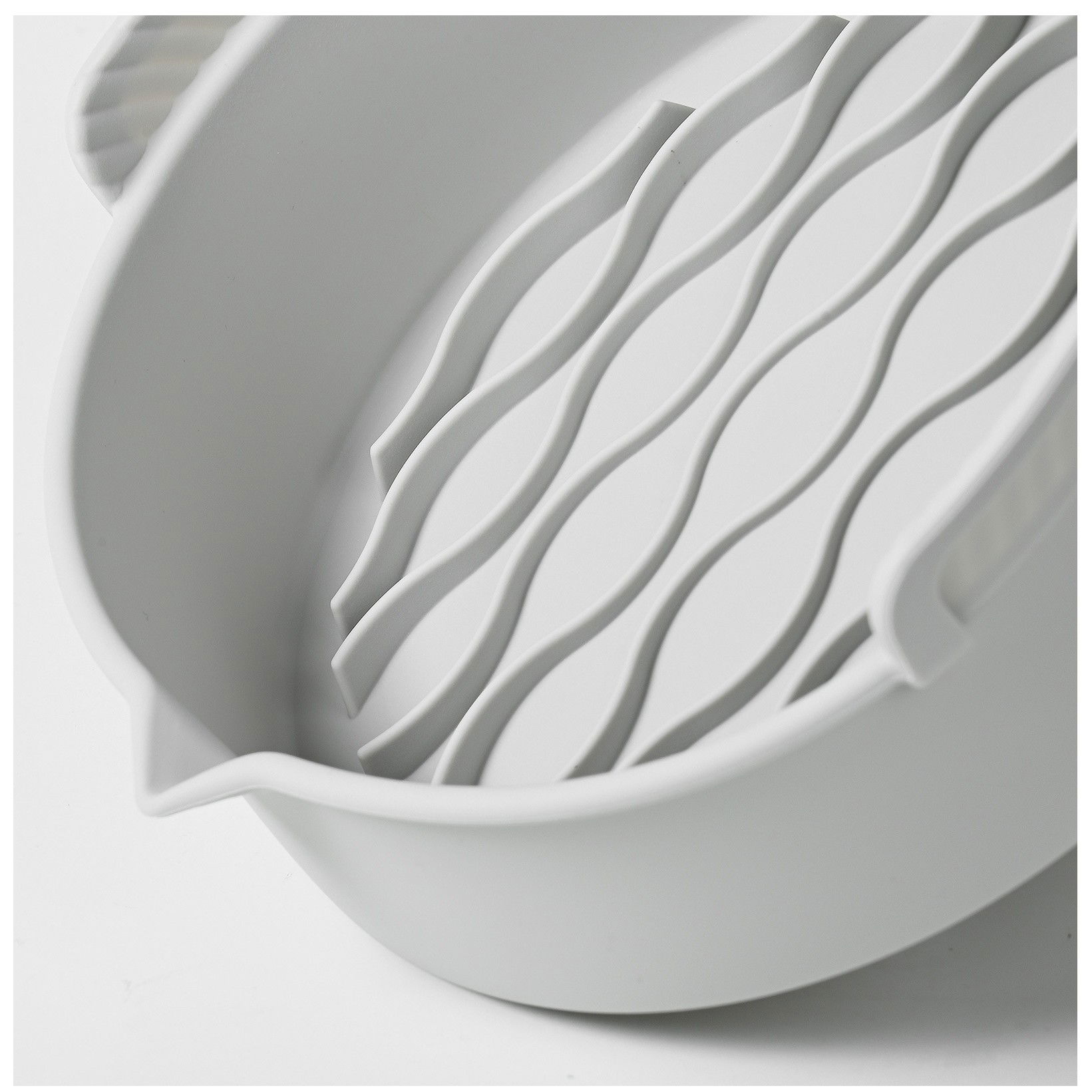 Set 2 tavi din silicon ecologic pentru air fryer Flippy, temperatura maxima 230 grade, reutilizabile, reciclabile, cu manere anti-alunecare, fund antiaderent, 18.7 x 19.5 x 7 cm, gri [6]