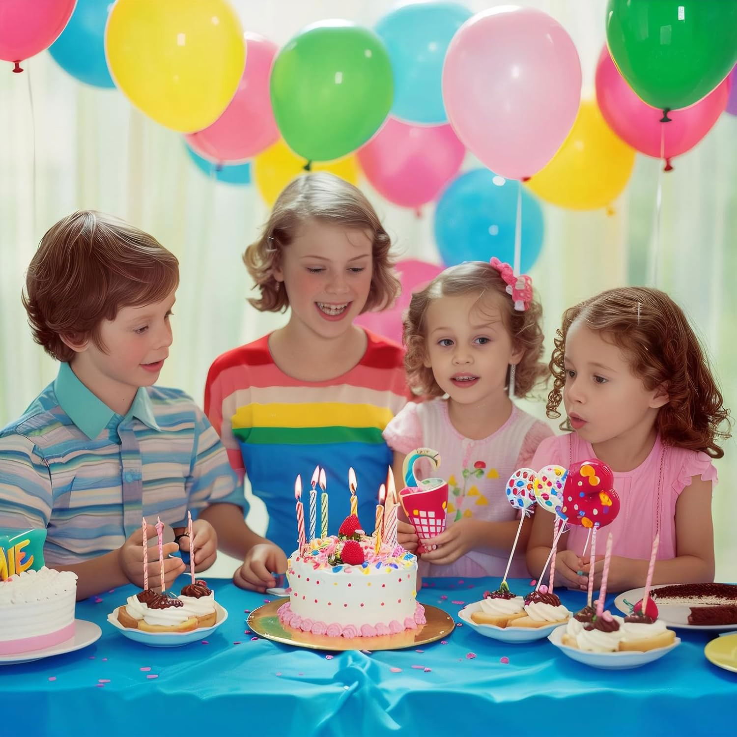 Baloane Latex - Set 25 Baloane din Latex, Flippy, Model Party, 13 cm, Multicolore, 1 g