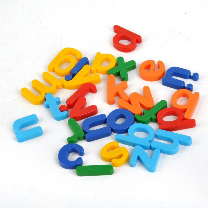 Set 26 Litere, Flippy, Magnetice, pentru Frigider, din Plastic, +3 Ani, 13 x 18 x 14 cm, Multicolor [6]