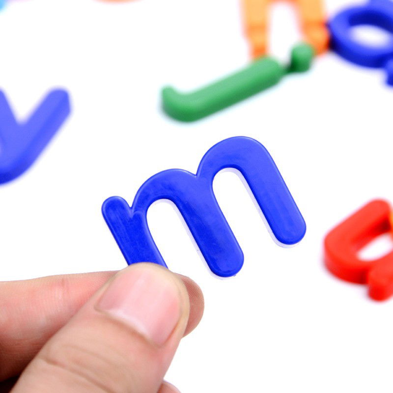 Set 26 Litere, Flippy, Magnetice, pentru Frigider, din Plastic, +3 Ani, 13 x 18 x 14 cm, Multicolor [3]