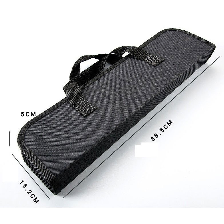 Set 3 Ustensile pentru Gratar, Flippy, din Otel Inoxidabil, Geanta Oxford, Argintiu [10]