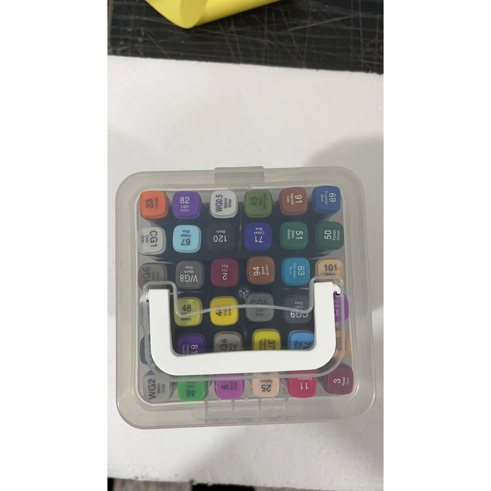 Set Cutie 36 Markere, Flippy, cu Alcool, Artist Markers, Cutie Plastic cu Maner, Flippy, Multicolor [10]