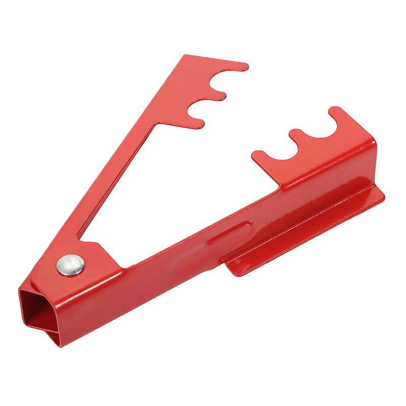 Articole pentru Gradina si Bricolaj - Set 4 Unelte de Gradinarit, Flippy, pentru Indepartare Spini Trandafiri si Taiere, din PVC/Otel Carbon, Rosu/Verde