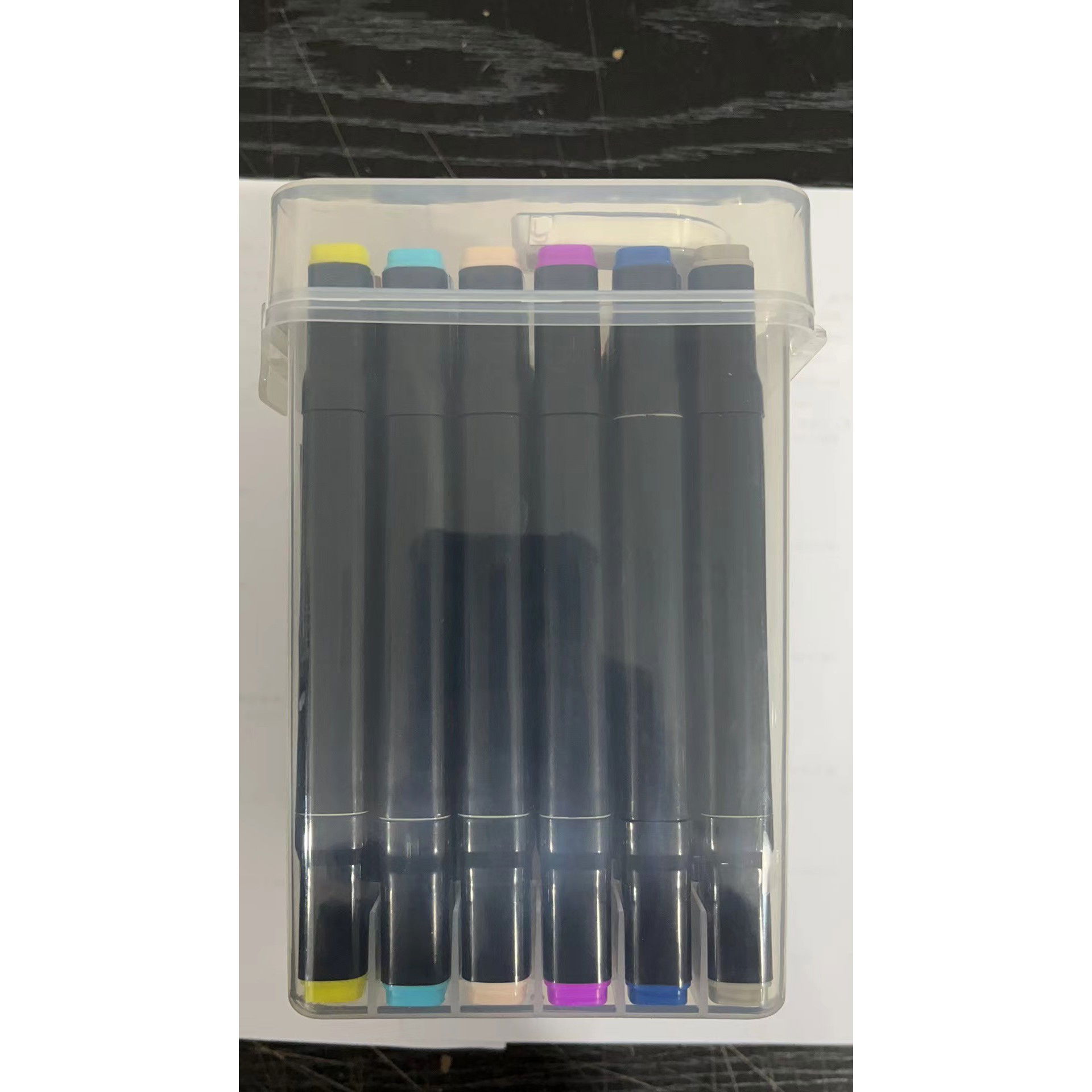 Set Cutie 48 Markere, Flippy, cu Alcool, Artist Markers, Cutie Plastic cu Maner, Flippy, Multicolor [9]