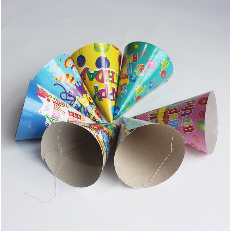 Set 6 Coifuri Happy Birthday, Flippy, Modele Diverse, pentru Petrecere, Tematica Aniversare, Multicolor [9]