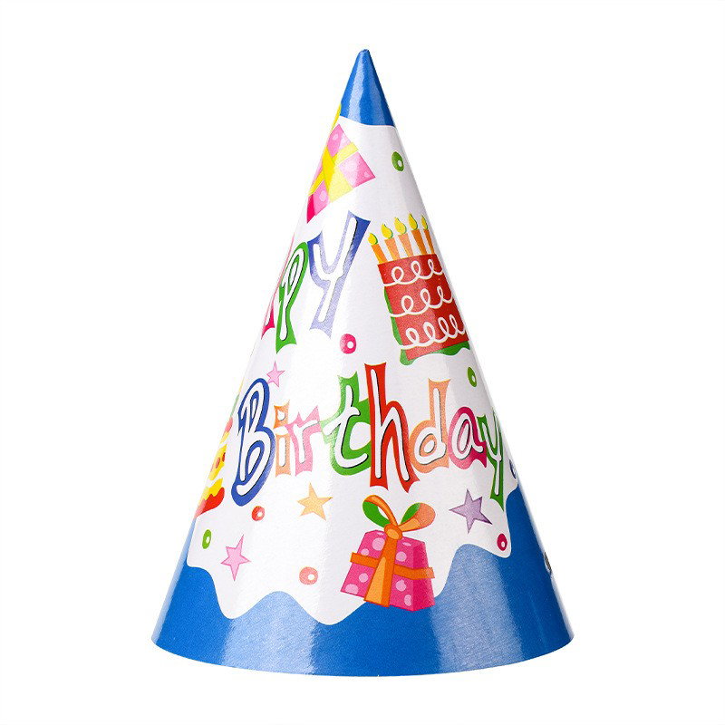 Set 6 Coifuri Happy Birthday, Flippy, Modele Diverse, pentru Petrecere, Tematica Aniversare, Multicolor [6]