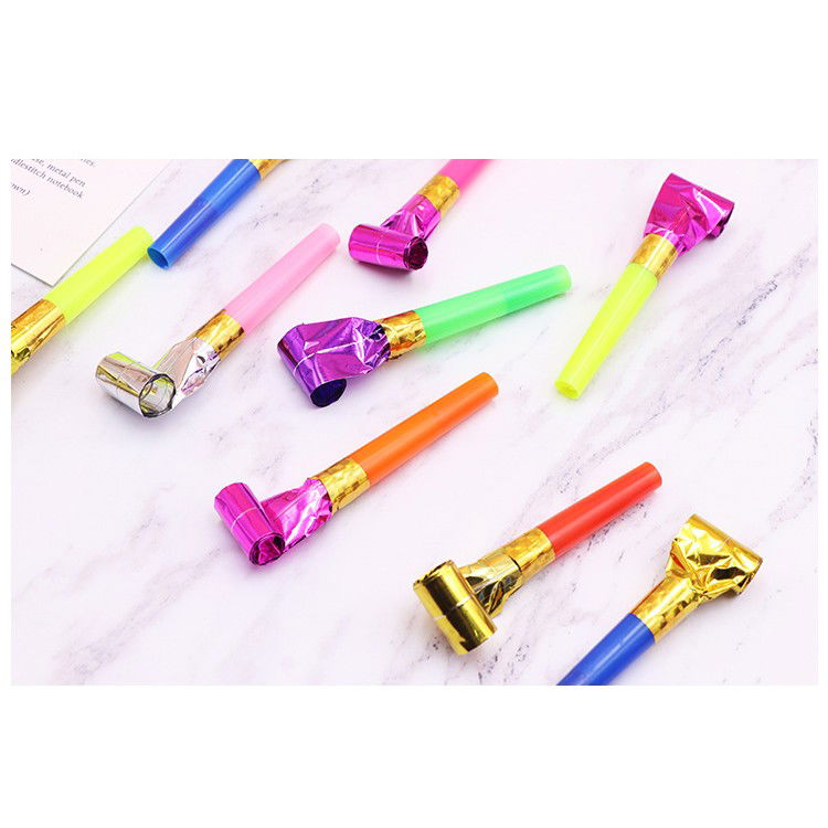 Set 6 Suflatori, Flippy, pentru Petrecere, Tematica Aniversare, 8 cm, Multicolore [7]