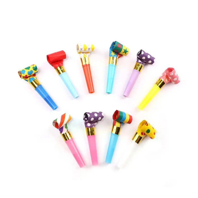 Set 6 Suflatori, Flippy, pentru Petrecere, Tematica Aniversare, 8 cm, Multicolore cu Imprimeu [3]