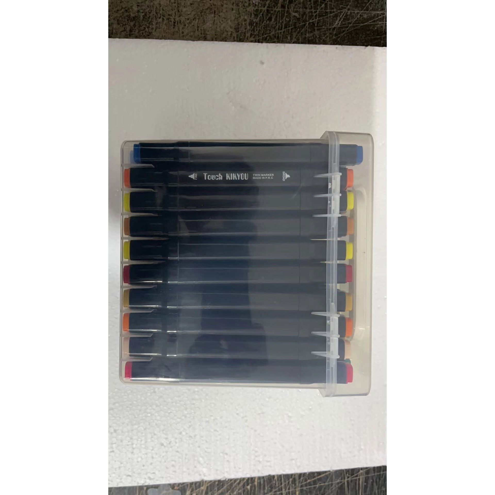 Set Cutie 60 Markere, Flippy, cu Alcool, Artist Markers, Cutie Plastic cu Maner, Flippy, Multicolor [10]