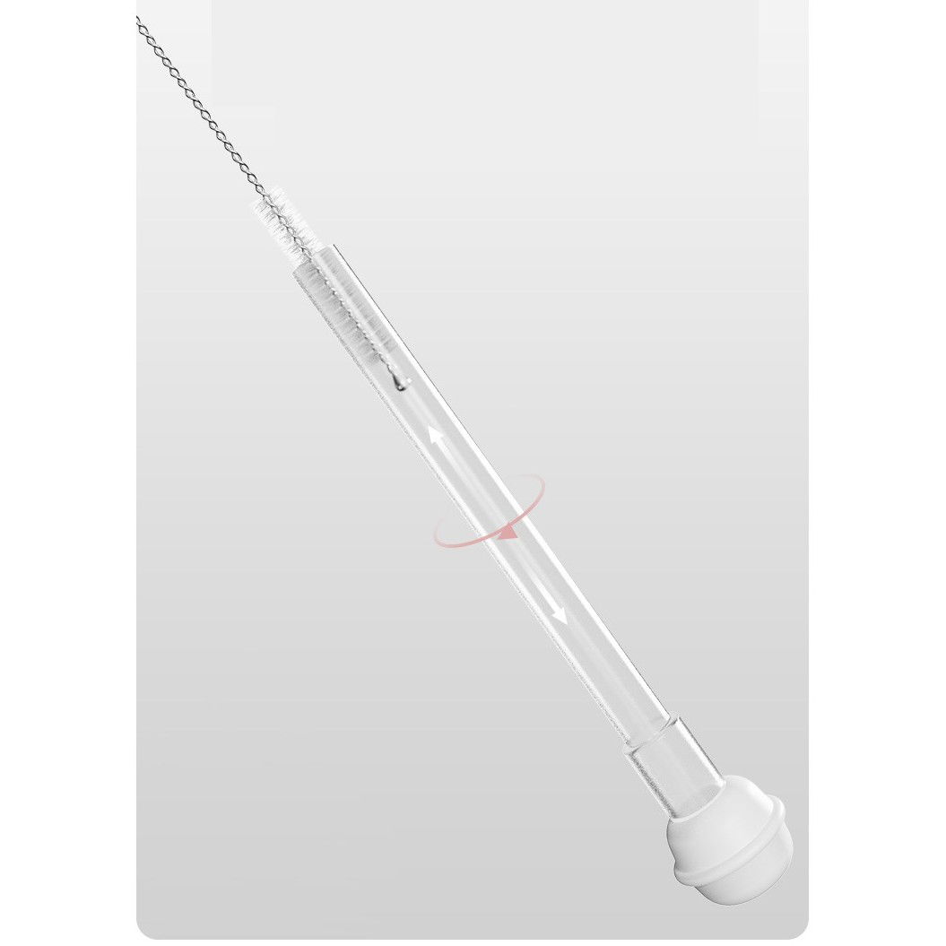 Set 7 Piese de Spalat/Uscat Biberoane, Flippy, Portabil, Peri de Silicon, pentru Tetine, Suzete, Biberoane, Paie, Cutie Inclusa, 20 x 9.5 cm, Roz [4]