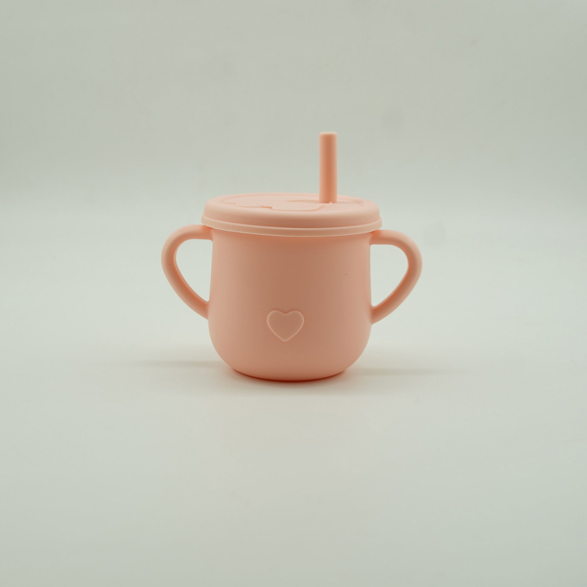 Set 8 piese diversificare bebelusi si copii din silicon Flippy, baveta, farfurie compartimentata cu ventuza, bol cu ventuza, tacamuri din lemn si silicon, cana pentru gustari, fara alergeni, roz [3]