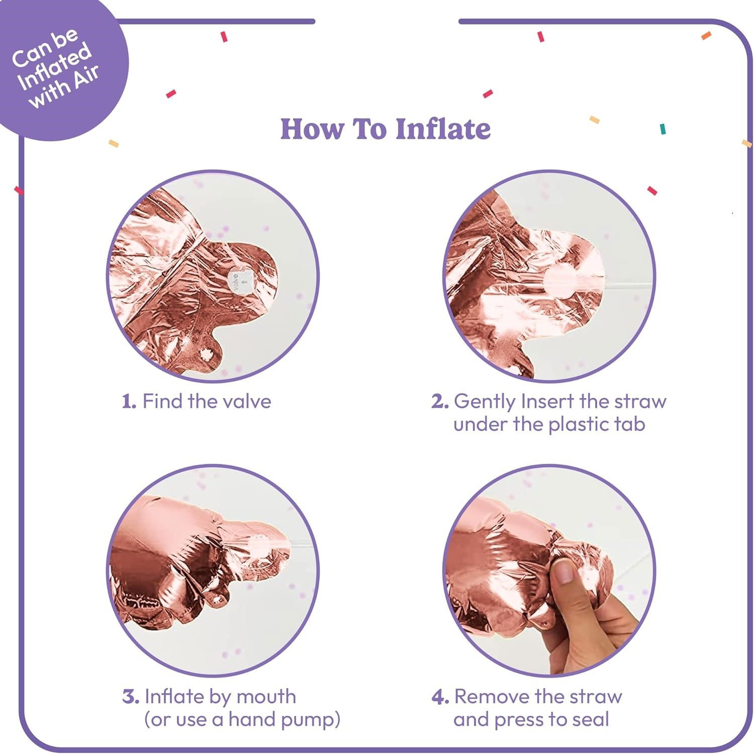 Set Baloane din Folie Metalizata, Flippy, Model Happy Birthday, 45x85 cm, 45x124cm, Baloane Party, Ambalaj Individual, Pai Inclus, Umflare cu Aer sau Heliu, Albastru [10]