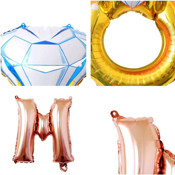 Set Baloane din Folie Metalizata, Flippy, Model Miss to Mrs cu Inel de Logodna, Litere de 40 cm, Tema Iubire, Baloane Party, Ambalaj Individual, Pai Inclus, Umflare cu Aer sau Heliu, Roz [6]