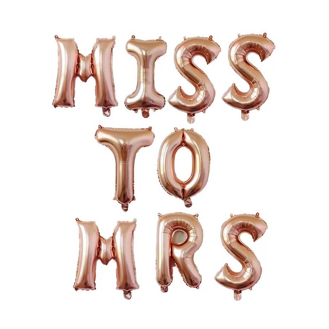 Tematica Nunta - Set Baloane din Folie Metalizata, Flippy, Model Scris Miss to Mrs, Litere de 40 cm, Tema Iubire, Baloane Party, Ambalaj Individual, Pai Inclus, Umflare cu Aer sau Heliu, Roz