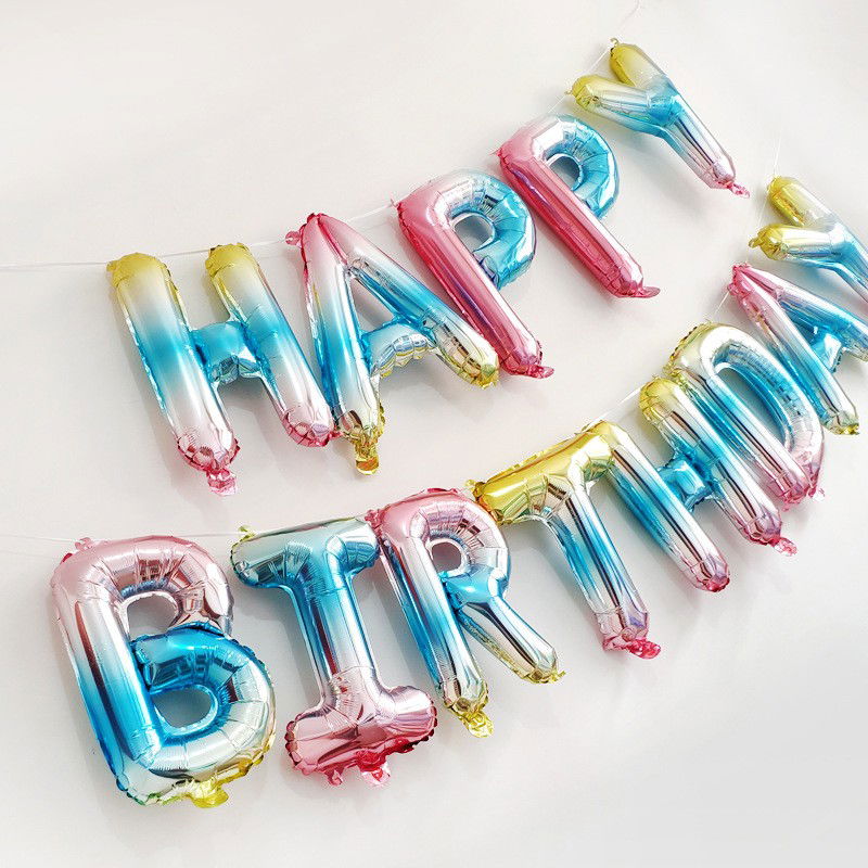 Set baloane folie Flippy, Happy Birthday, 40 cm, multicolor [4]