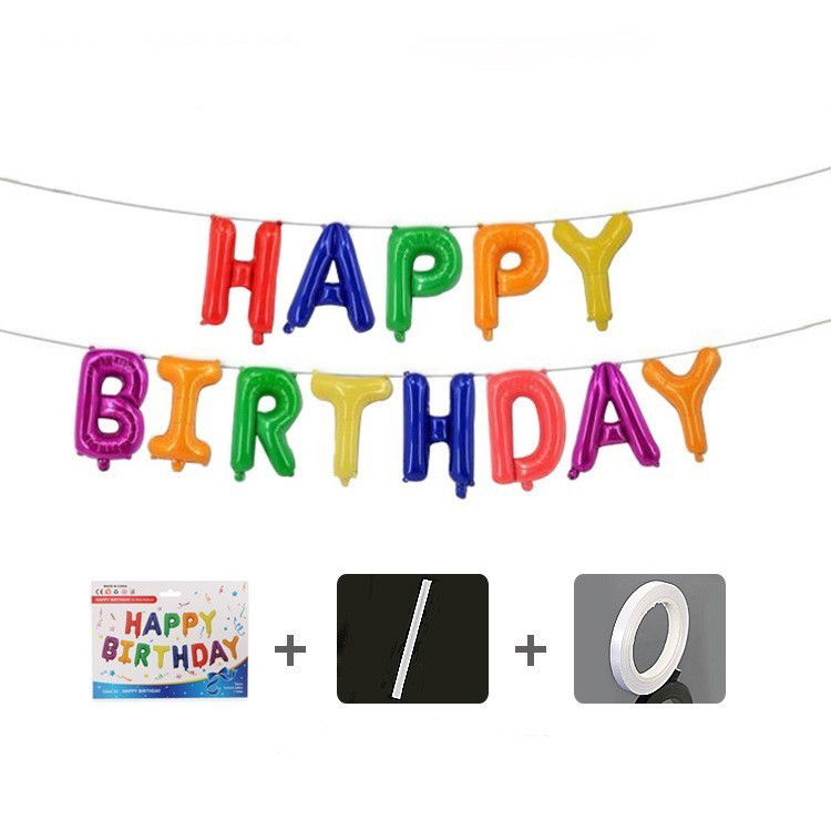 Set baloane folie Flippy, Happy Birthday, 40 cm, multicolor [4]