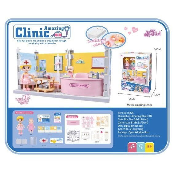 Set cabinet medical cu instrumente, Jucarii pentru copii, Flippy [3]