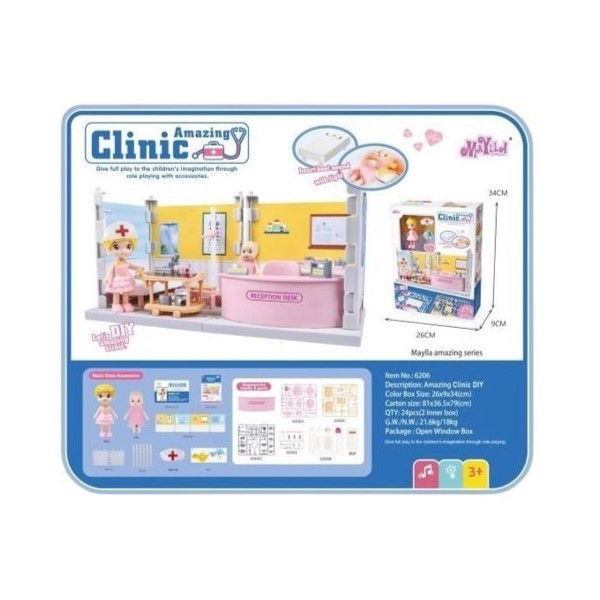 Set cabinet medical cu instrumente, Jucarii pentru copii, Flippy [1]