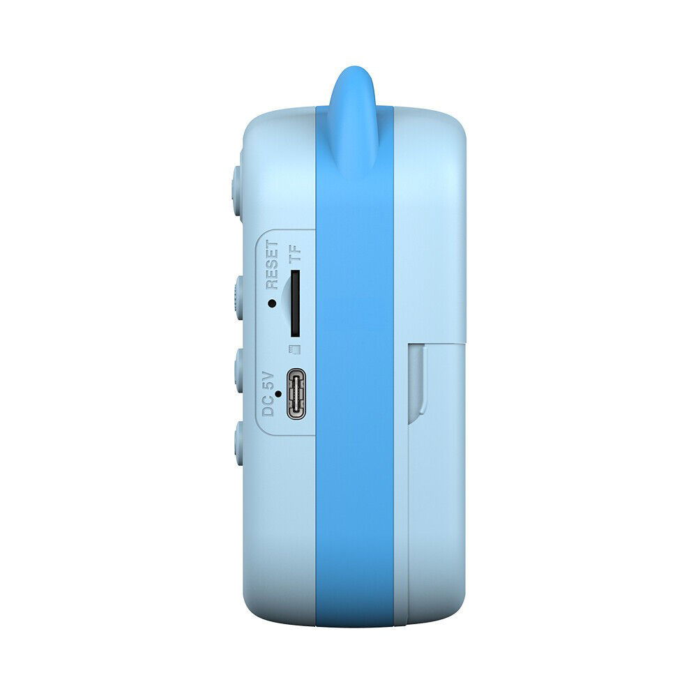 Set Camera Instantanee pentru Copii, Flippy, Ecran HD 2.4'', 24MP, 720P Video, 1200 mAh, cu Functie de Printare Alb-Negru, cablu USB-C, Bluetooth, Compatibil iOS/Android, Imprimare APP, Mode [9]