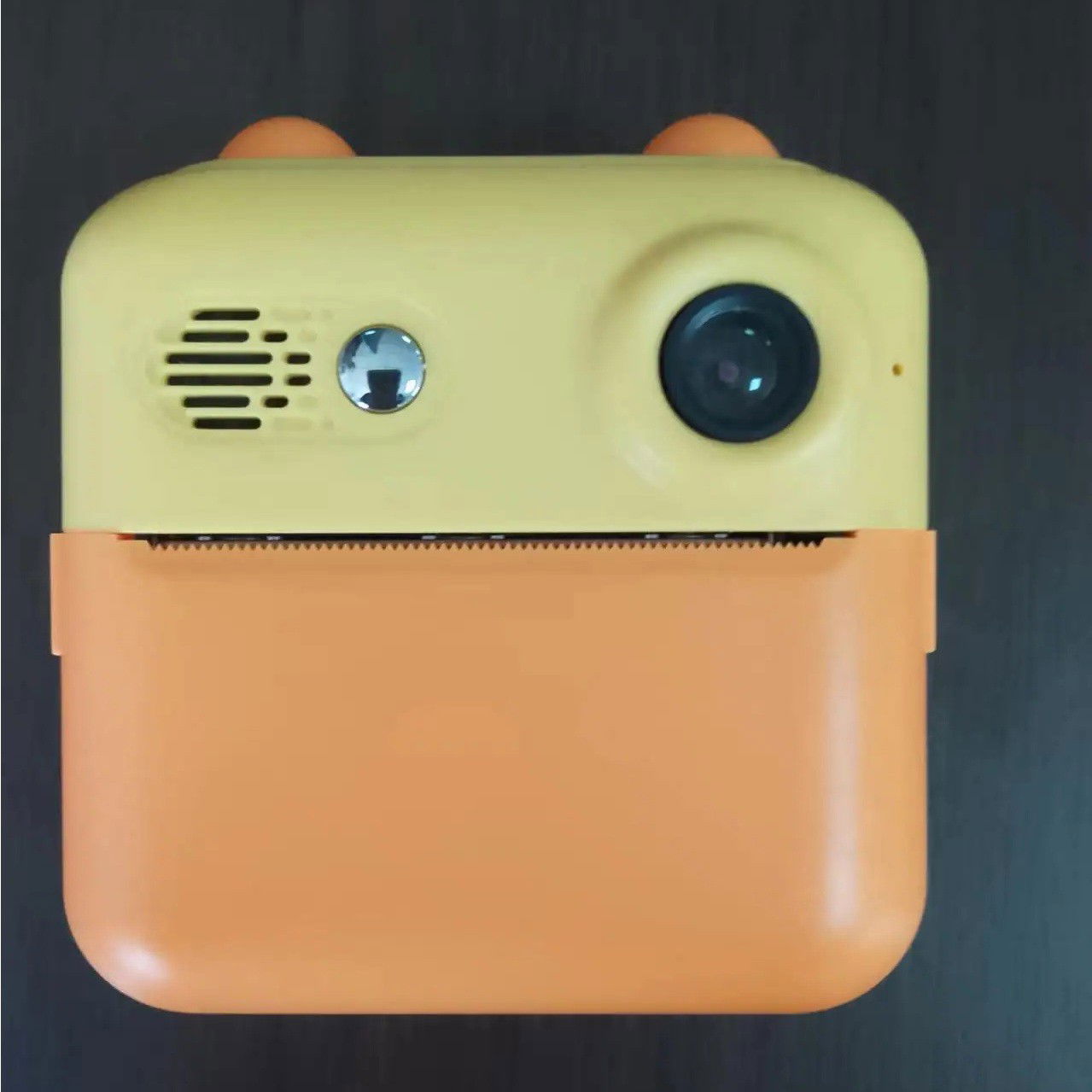 Set Camera Instantanee pentru Copii, Flippy, Ecran HD 2.4'', 24MP, 720P Video, 1200 mAh, cu Functie de Printare Alb-Negru, cablu USB-C, Bluetooth, Compatibil iOS/Android, Imprimare APP, Port [7]