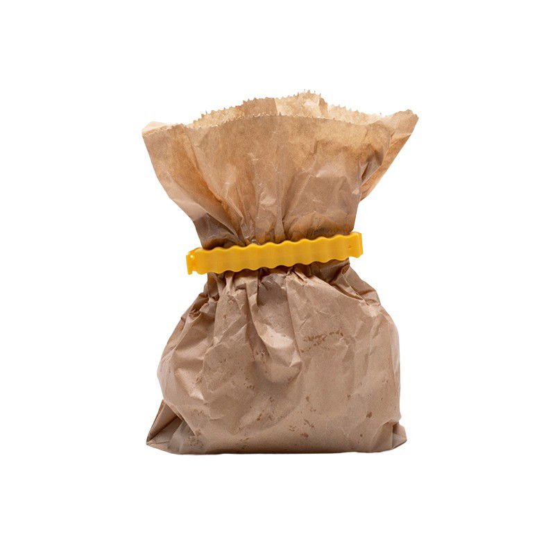 Set 12 Clipsuri de Etansare, Flippy, pentru Pungi Alimentare, Condimente, Suport cu Magnet, Model Cartofi Prajiti, din Plastic, Multicolor [8]