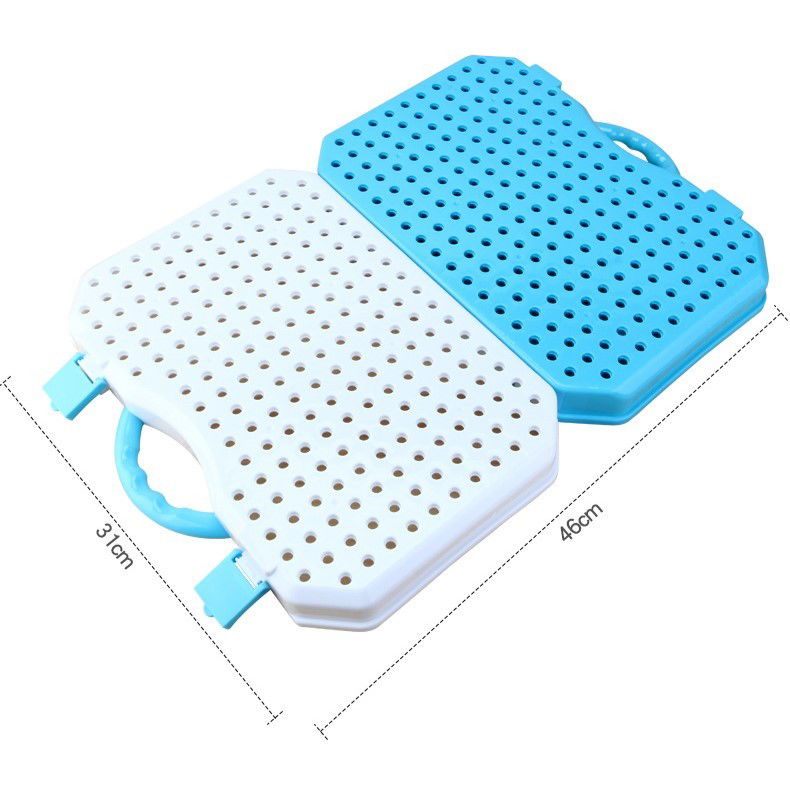 Set Constructie Bormasina Magica cu Servieta, Flippy, 310 Piese, Albastru, Piese Multicolore, Plastic, 31x46 cm [10]