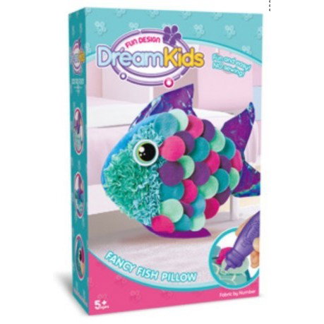 Set creatie perna pentru copii, Dream Kids, Peste [5]