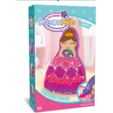 Set creatie perna pentru copii, Dream Kids, Printesa [3]