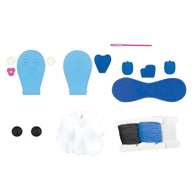 Jucarii Creative - Set creatie perna pentru copii Model 2, Dream Kids, Peste