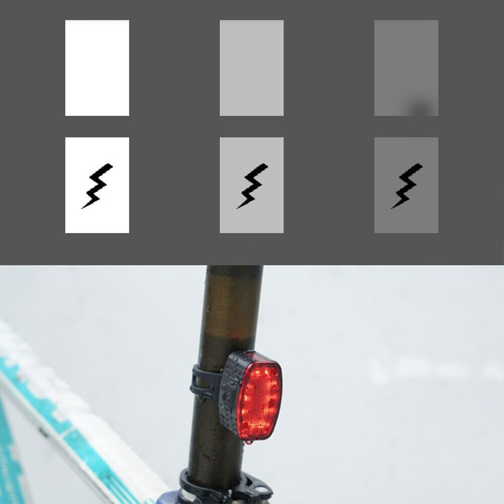 Set far si stop spate LED bicicleta, Flippy, incarcare USB, rezistent la apa, 4 moduri de luminare, Plastic, Alb/Rosu, 10x6x4 cm [3]