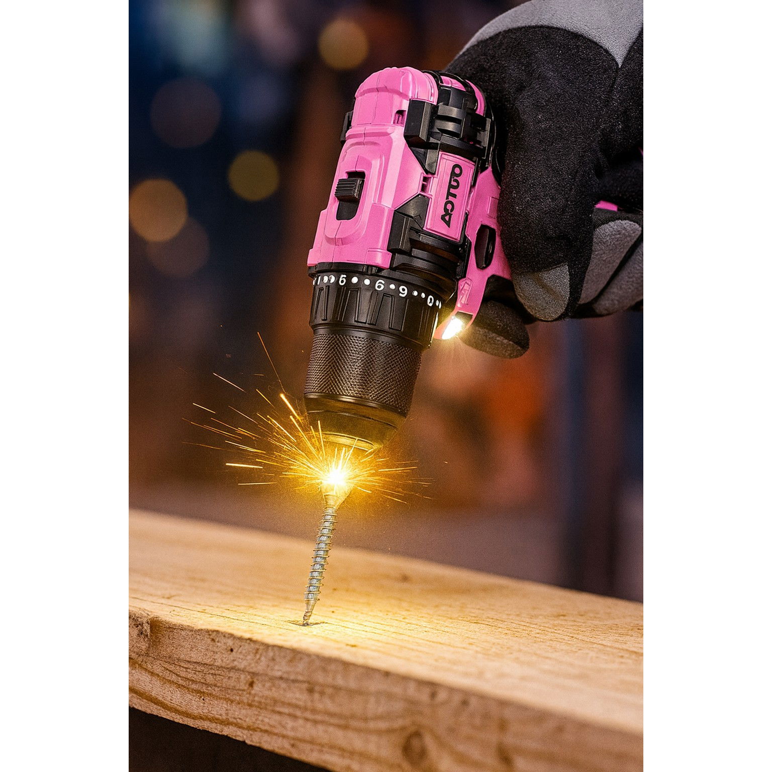 Set Scule, Flippy, Masina De Gaurit Si Insurubat, 18-21 V, Motor Fara Perii, 2 Trepte Viteza, 27 x 27 x 9 cm, Multicolor [4]