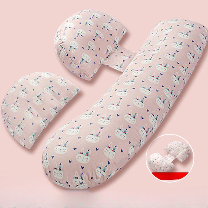 Set Perna pentru Gravide, Flippy, Husa Detasabila,Utilizare in Forma H si U, Reglabila, Latime Ajustabila, Proactive, Roz Deschis [3]