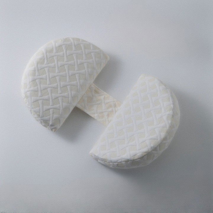 Perne Voiaj, Paturi si Textile - Set Perna pentru Gravide, Flippy, Husa Detasabila, Utilizare in Forma H si U, Reglabila, Latime Ajustabila, Proactive, Bej