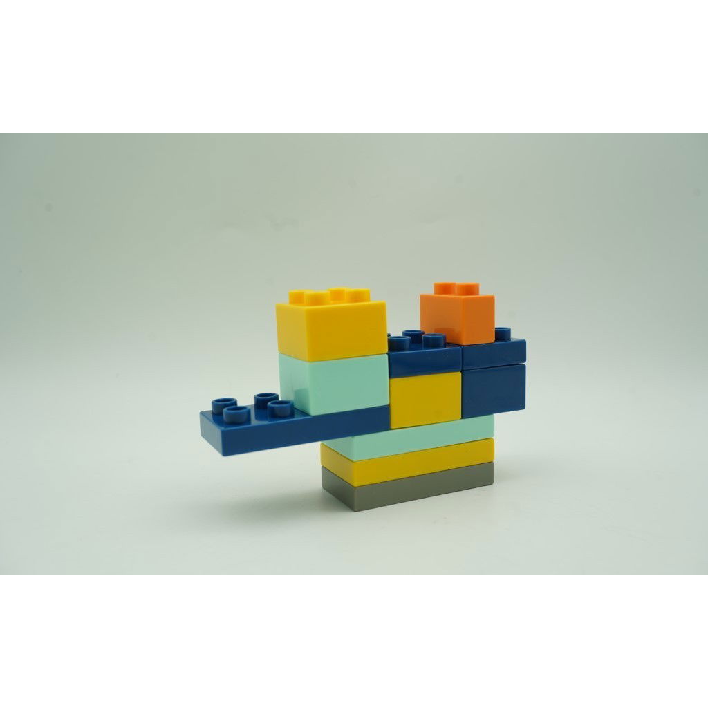 Set piese de constructii pentru copii, Flippy, Animal series, 134 piese, Multicolor [4]