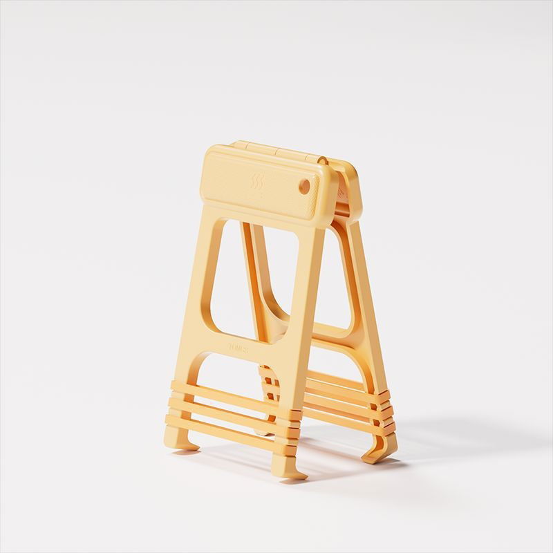 Pentru casa - Clema pentru Boluri, Flippy, Anti-Alunecare, din ABS si Silicon, Extindere, pentru Oale, Tigai, de Uz Casnic, Rezistent la Temperaturi Inalte, 18.3 x 10.6 cm Galben