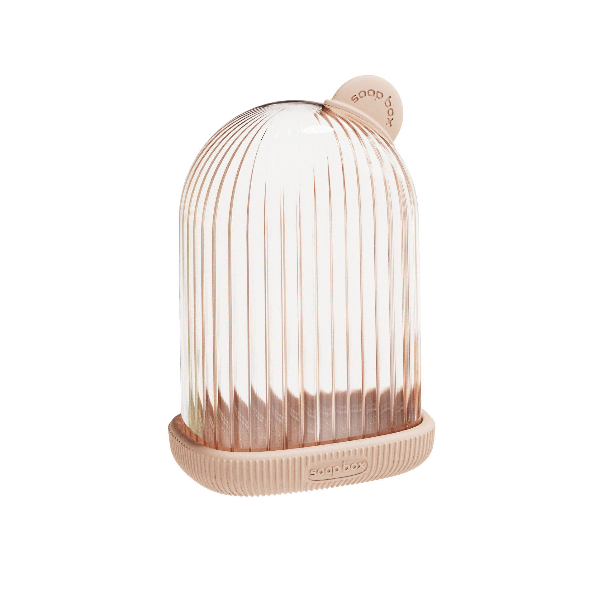 Sapuniera de Calatorie, Flippy, Suport pentru Sapun cu Scurgere a Apei, Recipient cu Capac Depozitare, Savoniera pentru Baie, 12.6x6.1x8.4cm, Roz [7]