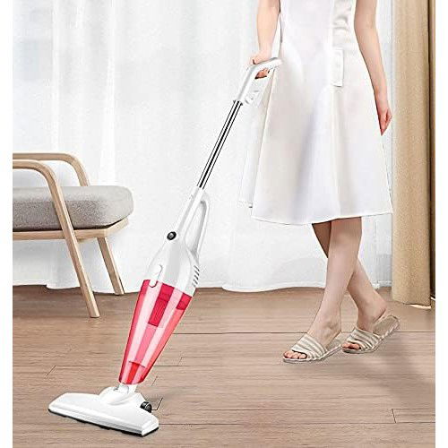 Aspirator Vertical 2in1, Flippy, Fara Sac, 2 Capete, de Mana, Filtrare Multipla, 95 x 24.5 cm, Rosu [4]