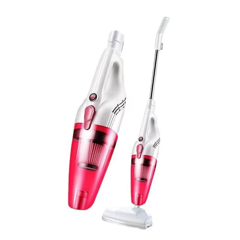 Pentru casa - Aspirator Vertical 2in1, Flippy, Fara Sac, 2 Capete, de Mana, Filtrare Multipla, 95 x 24.5 cm, Rosu