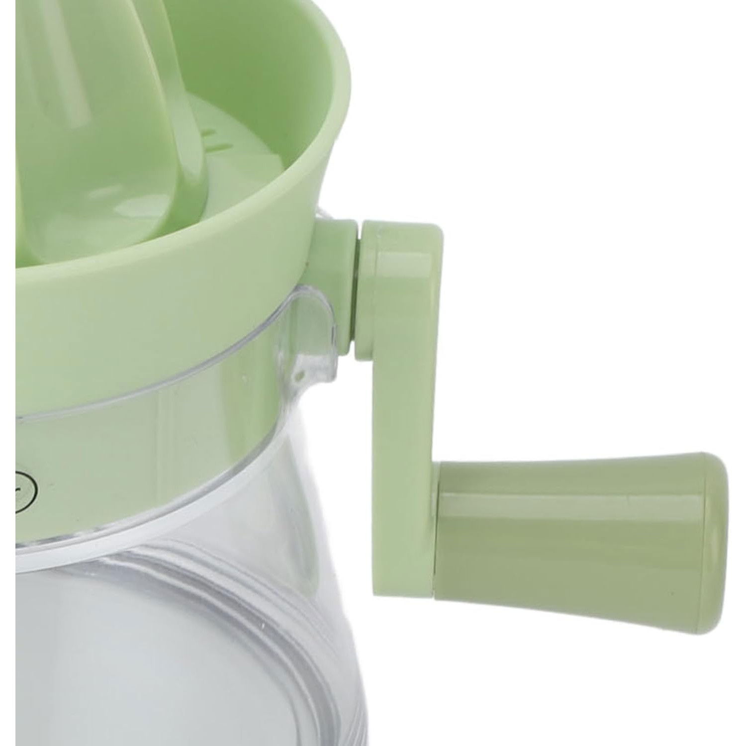 Storcator de Citrice Manual, Flippy, Rezistente, Usor de Folosit si Depozitat, Durabil, Calitativ, 16.5x13cm, Transparent/ Verde [4]