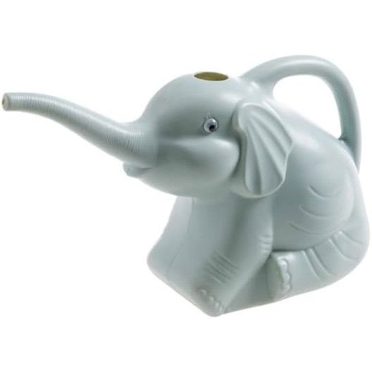 Articole pentru Gradina si Bricolaj - Stropitoare pentru Copii, Flippy, in forma de Elefant, 1500 mL, pentru Udat Plante, 19.5x17x11.8 cm, Albastru