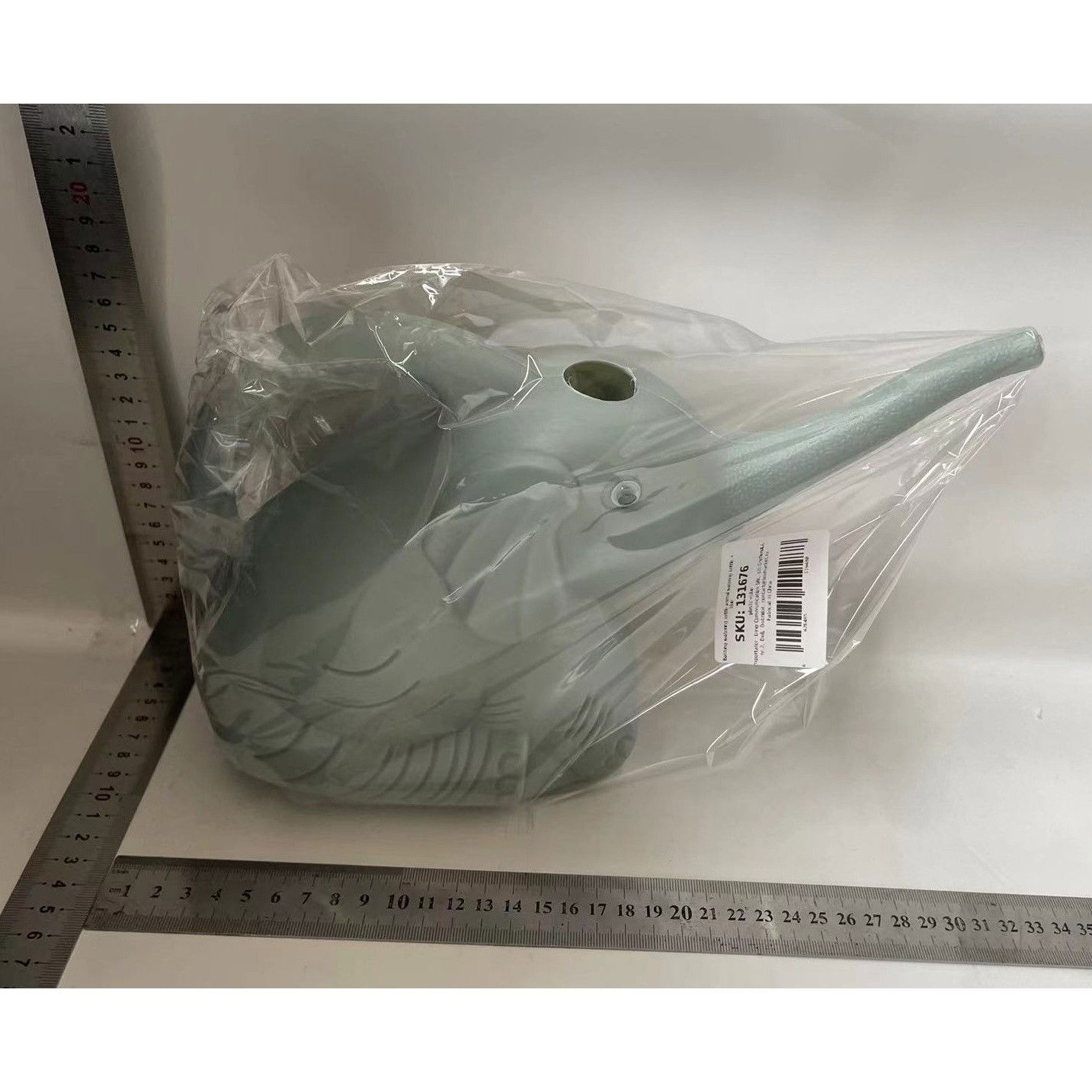 Stropitoare pentru Copii, Flippy, in forma de Elefant, 1500 mL, pentru Udat Plante, 19.5x17x11.8 cm, Albastru [4]