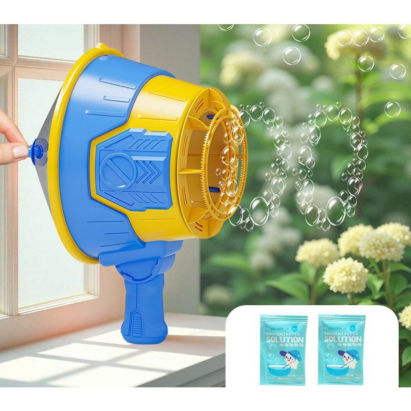 Suflator de Baloane, Flippy, din Plastic, Functie de Suflare si de Facut Baloane, 4-6 Ani, 30.4 x 14.2 x 22.2 cm, Albastru [3]