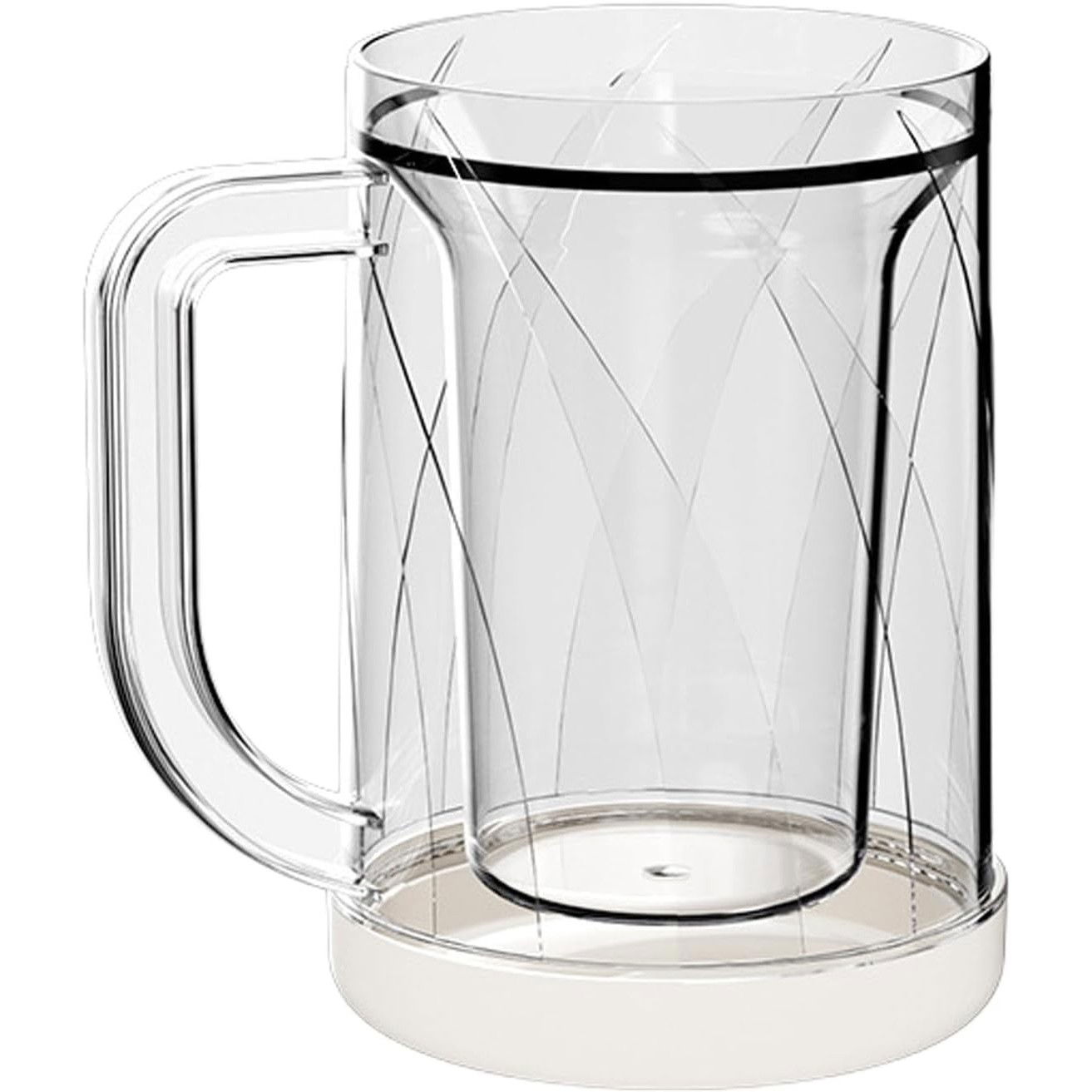 Cana Frigorifica cu Gheata, Flippy, 14.2 x 10.4 x 14.7 cm, Plastic, 800 ml, Transparent [7]