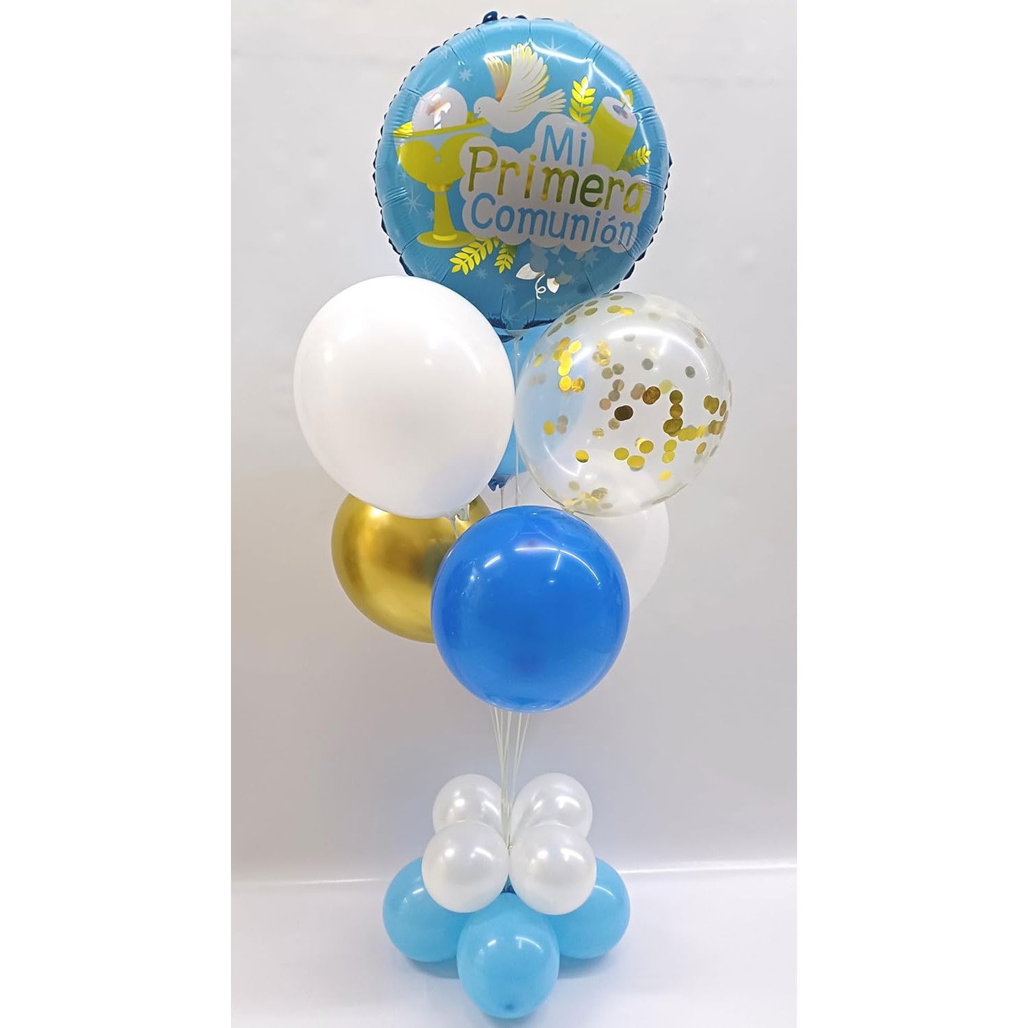 Suport pentru Baloane, Flippy, cu Patru Straturi, pentru 9 Baloane, 80 cm, Transparent [3]