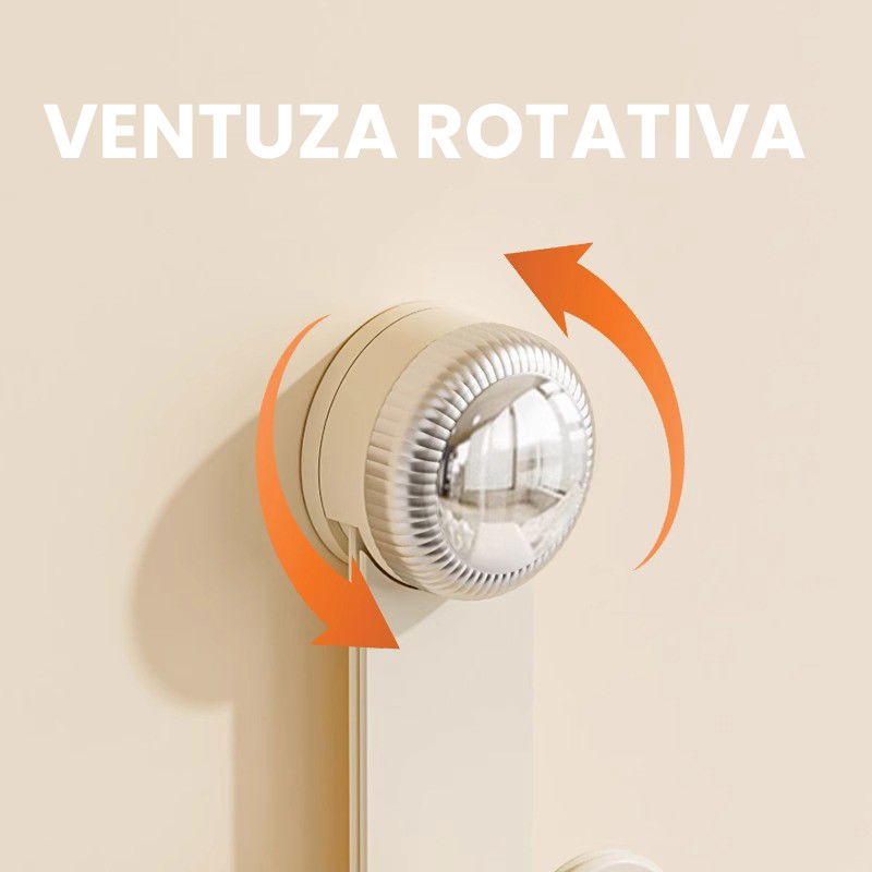 Suport pentru Capace Vase, Flippy, Suport de Depozitare pentru Capacul Oalei in Bucatarie, cu Ventuza, Usor de Montat pe Perete, 19 x 6 x 5 cm, Alb Crem [8]