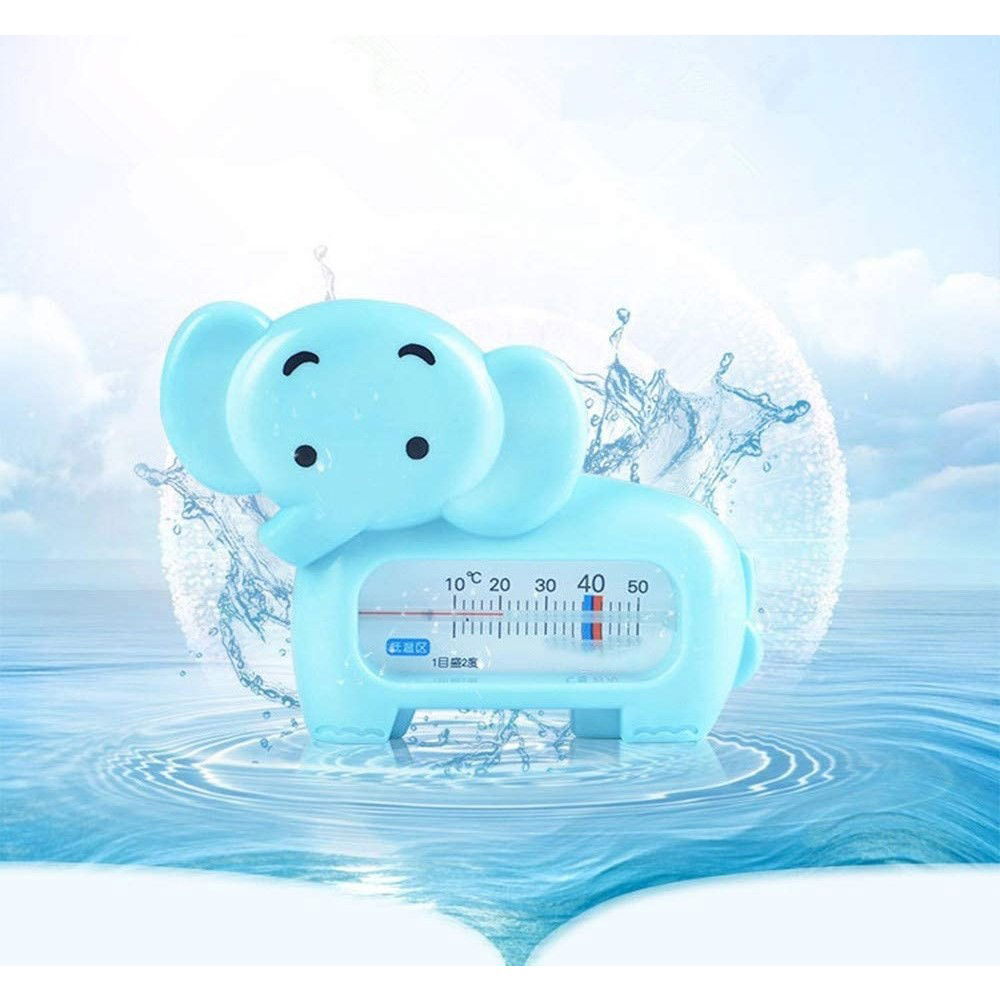 Termometru pentru Baie, Flippy, Plutitor, Rezistent la apa, Multifunctional, Model Elefant, 11.5x9x2 cm, Albastru [6]