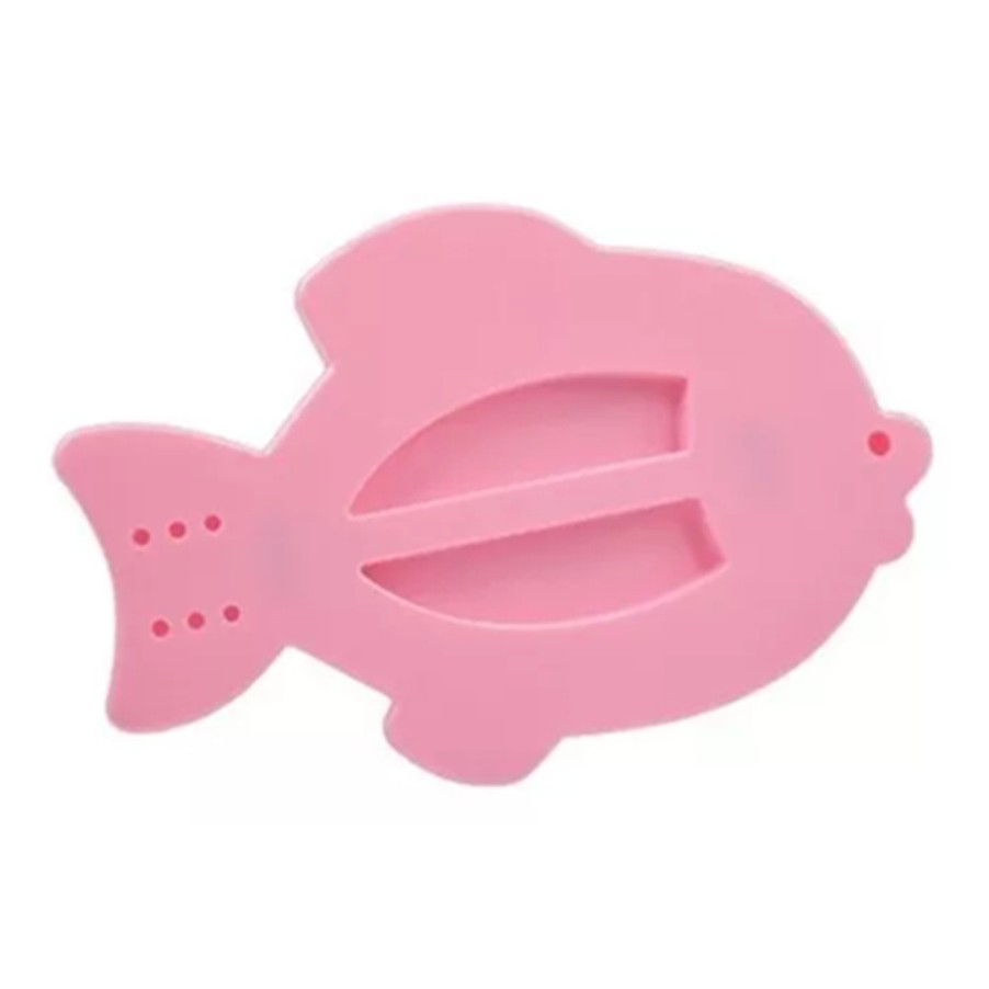 Termometru pentru Baie, Flippy, Plutitor, Rezistent la apa, Multifunctional, Model Peste, 15.5x9.5x2 cm, Roz [5]