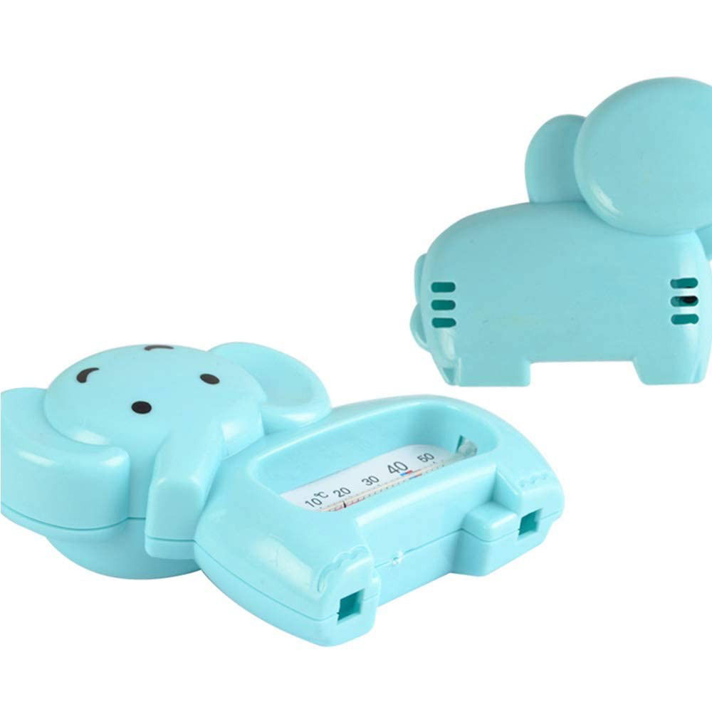 Termometru pentru Baie, Flippy, Plutitor, Rezistent la apa, Multifunctional, Model Elefant, 11.5x9x2 cm, Albastru [4]
